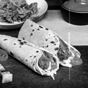 Cheese Meatball Wrap