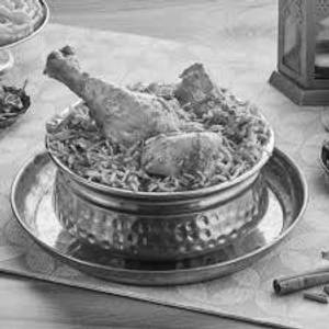 Chicken dun biryani full