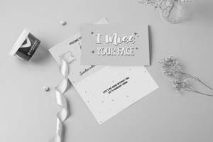 Miss You Card