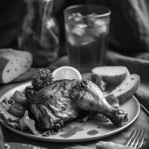 Quarter Chicken Leg Bbq