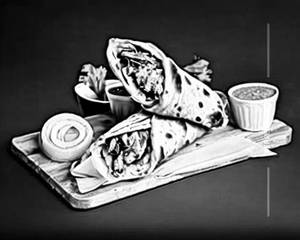Chicken Afghani Roll [Per Piece]