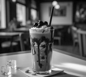 Black Currant Milkshake