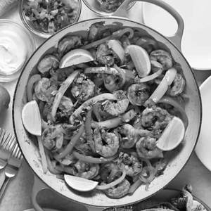 Habanero Mojo Prawns Fajita
