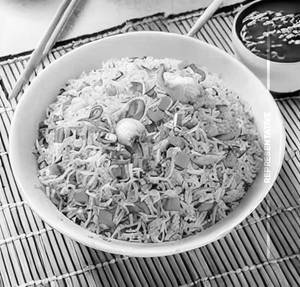Mixed Garlic Fried Rice