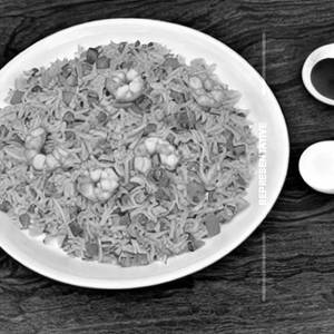 Prawns Schezwan Fried Rice