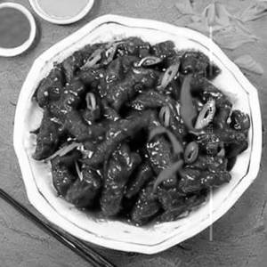 Chilli beef                                                   