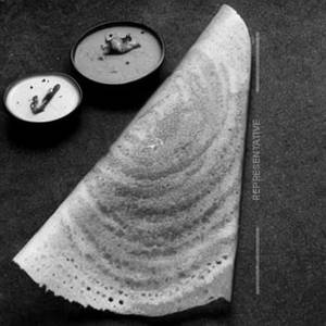 Schezwan Green Peas Dosa