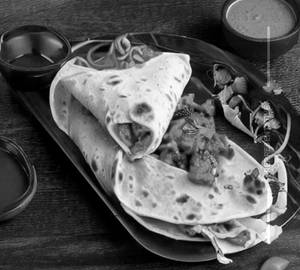 Hot & spicy paneer wrap