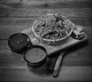 Mushroom noodles