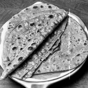 Green Peas Paratha