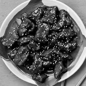 Ginger beef                                                   