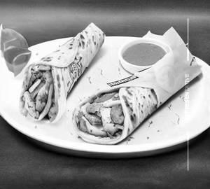 Double Egg Chicken Roll     