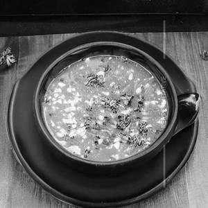 Veg Burnt Garlic Soup