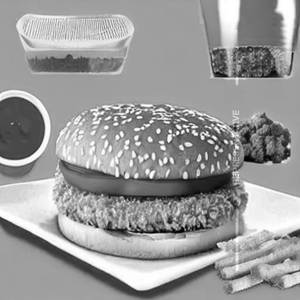 Veg Crunchy Burger