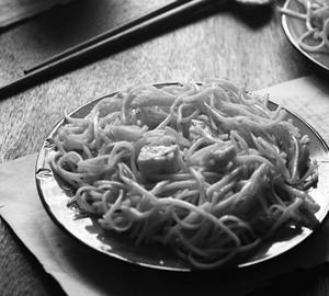 Paneer noodles