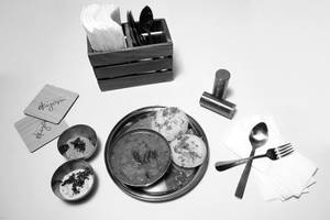 Plain Idli (2pcs) With Chutney