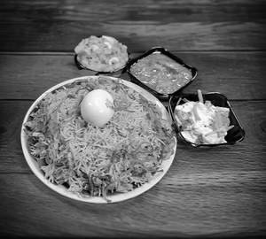 Fried Egg Briyani