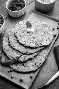 Green Peas Paratha