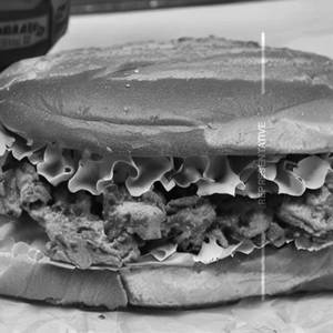 Hariyali Chicken Porotta Sandwich