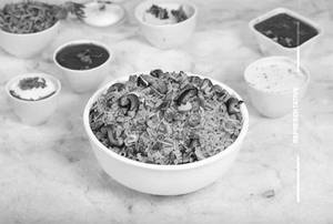 Mushroom Schezwan Fried Rice