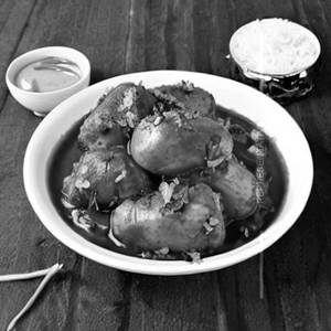 Brinjal Drumstick Potato Curry