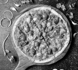 Fried Chicken Pizza 9" inch 6 slices (Medium)