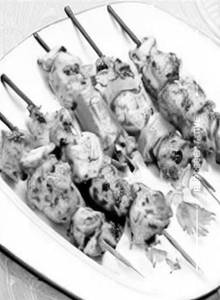 Chicken Garlic Kebab