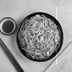Prawns Kim Fung Special Noodles