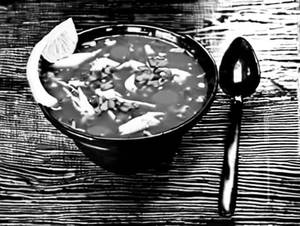 Chicken Lemon Coriander Soup