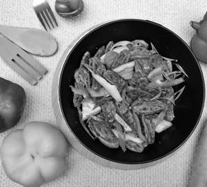 Lotus Stem with Honey Chilli Sauce Dry
