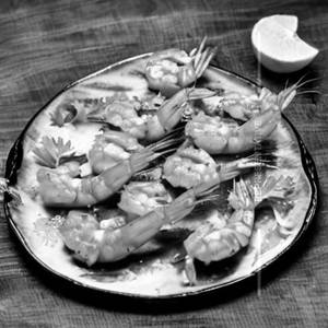 Burnt Garlic Prawn