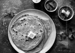 Desi Ghee Aloo Pyaaz Prantha