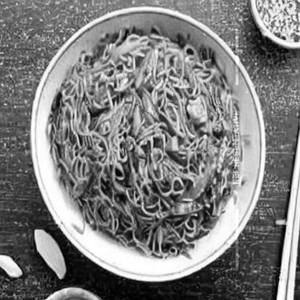Singapore Mushroom Noodles 