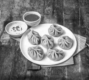 Mushroom steamed momos