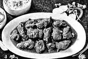 Chicken lever masala