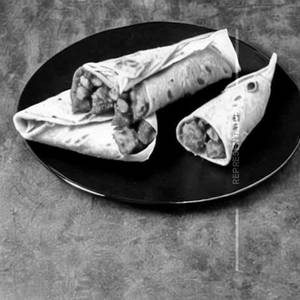 Whole Wheat Smoked Crispy Paneer Kathi Roll