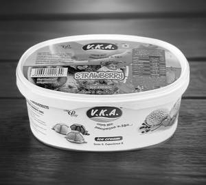 Strawberry icecream[family pack 1000 ml]
