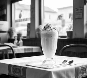 Zesty Green Kiwi Milkshake [350 Ml]