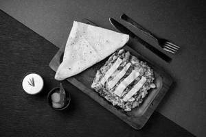 Rumali Shawarma chicken Plate