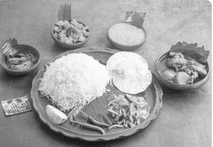 Chicken thali mini