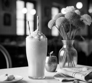 Green Apple Pie Puff Milkshake [350 Ml]
