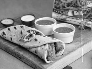 Whole Wheat Chicken Tikka Kathi Roll