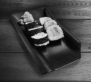 Smoked Chicken Sausage Kimbap