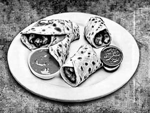 Paneer roll