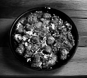 Mushroom chilli dry