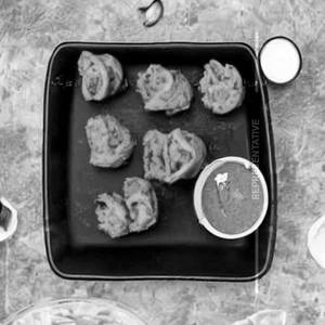 Butter Soya Chaap Tikka Masala Roll