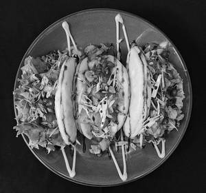 Steamed Bao Prawns