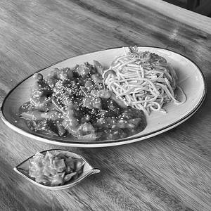 Chicken Korean Noodle Bowl