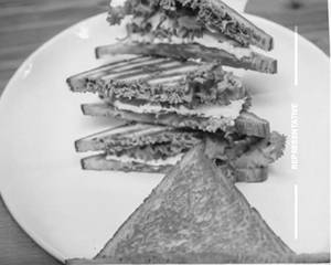 Aloo Masala Toast Sandwich