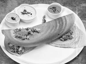 Paneer Chilli Dosa